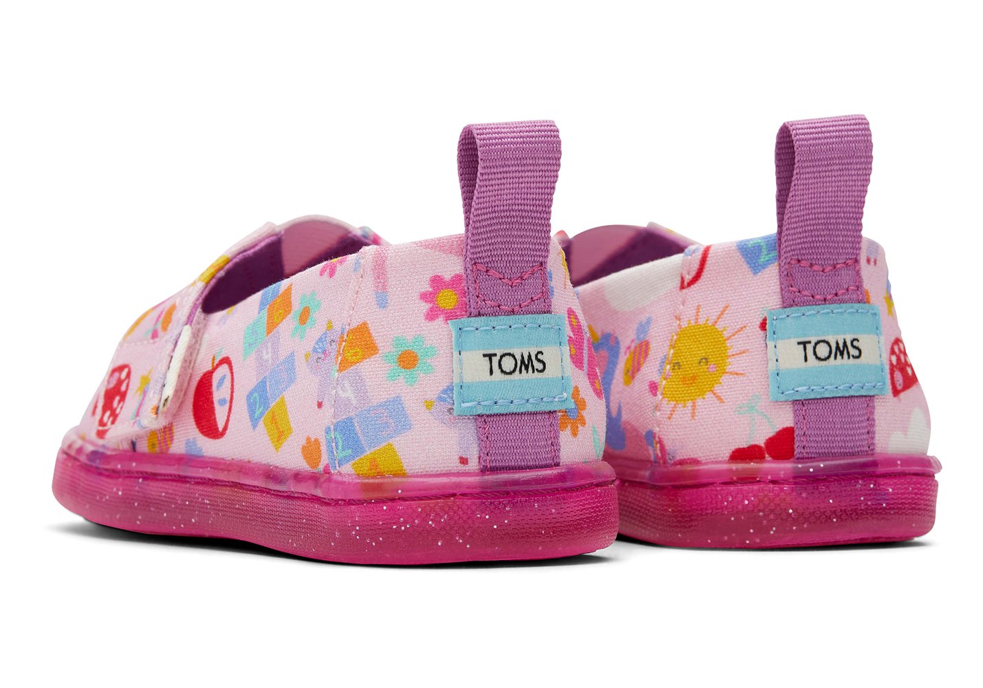 Toms Alpargata Tiny Unicorns Espadrille Pink - Kids - 34201-GAYQ